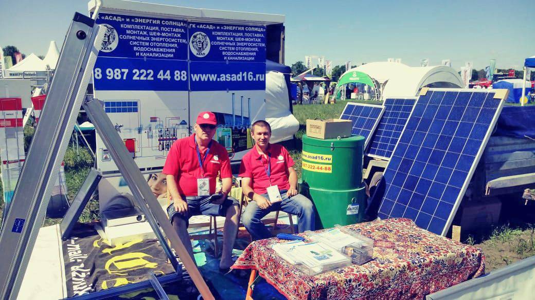 Участие в выставке полевого формата «День поля в Татарстане – 2018