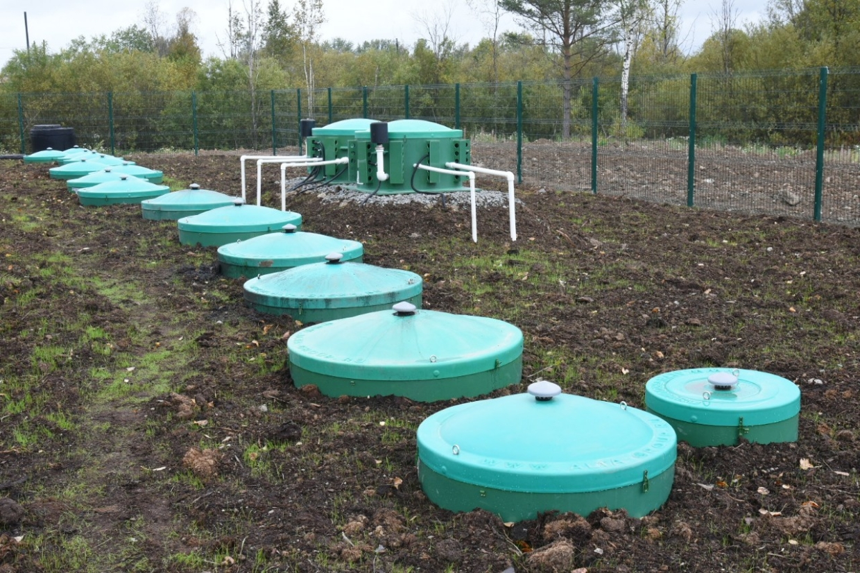 В карельском поселке Ладва построены новые очистные сооружения